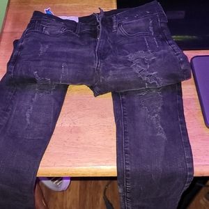 Black skinny jeans